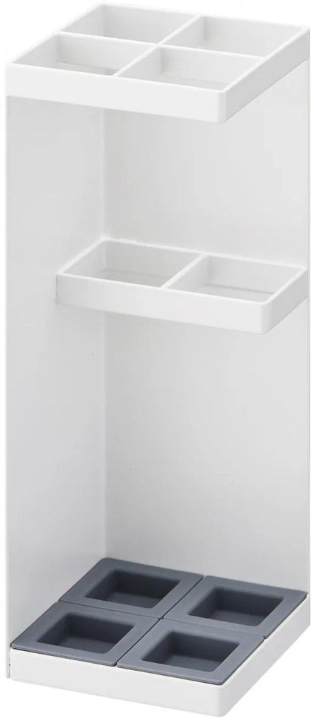 Kovový stojan na dáždniky Yamazaki Smart 6718, biely, 30 cm