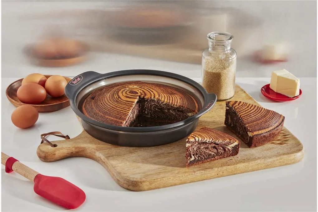 Kruhová tortová forma Tefal Crispybake J4170614 24 cm