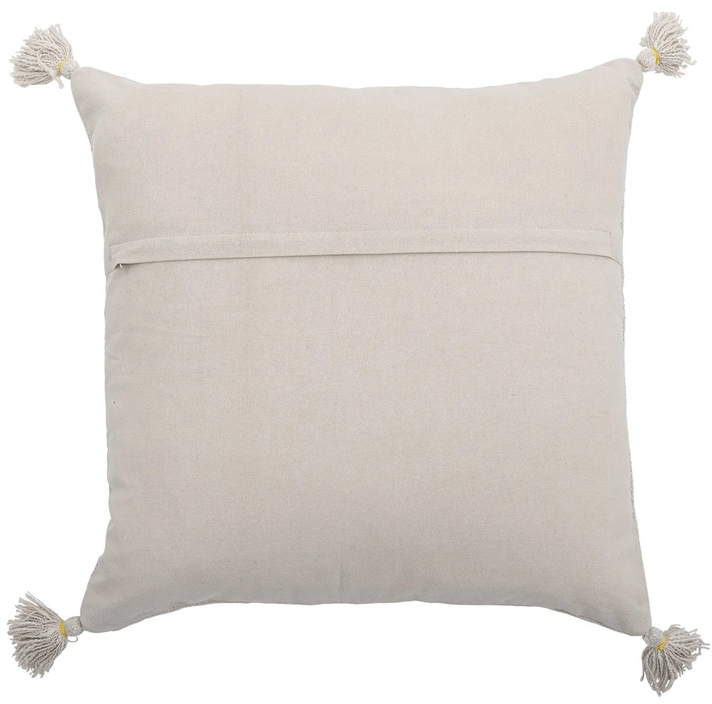 Bloomingville Vyšívaný vankúš Pico Cotton 50 × 50 cm