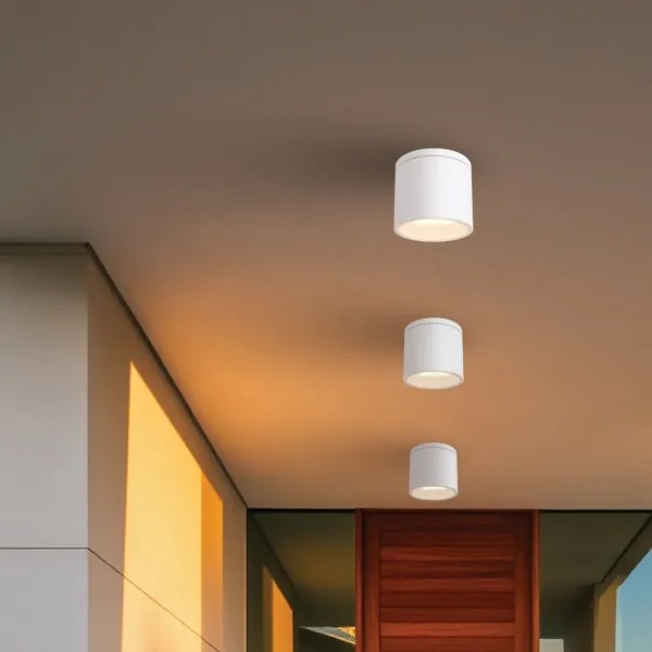 Globo 32063W - Vonkajšie stropné svietidlo ALCALA 1xGX53/11W/230V IP44