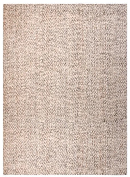 Koberec protišmykový ANDRE 1577 Jodelka, chevron - béžový