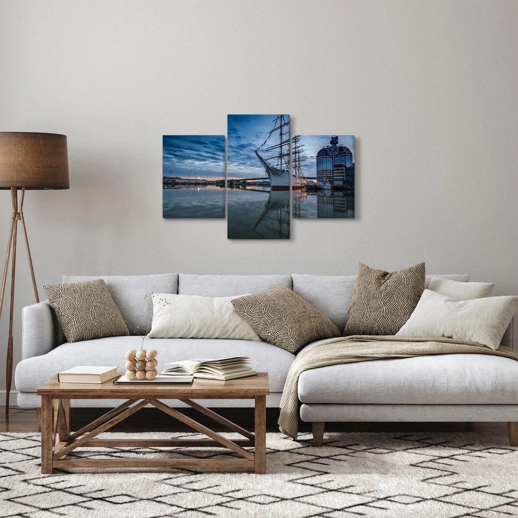 Obraz plachetnice (90x60 cm)