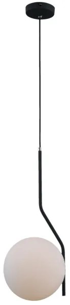 ITALUX PND-3300-1-BK - Luster na lanku CARIMI 1xE27/5W/230V čierna