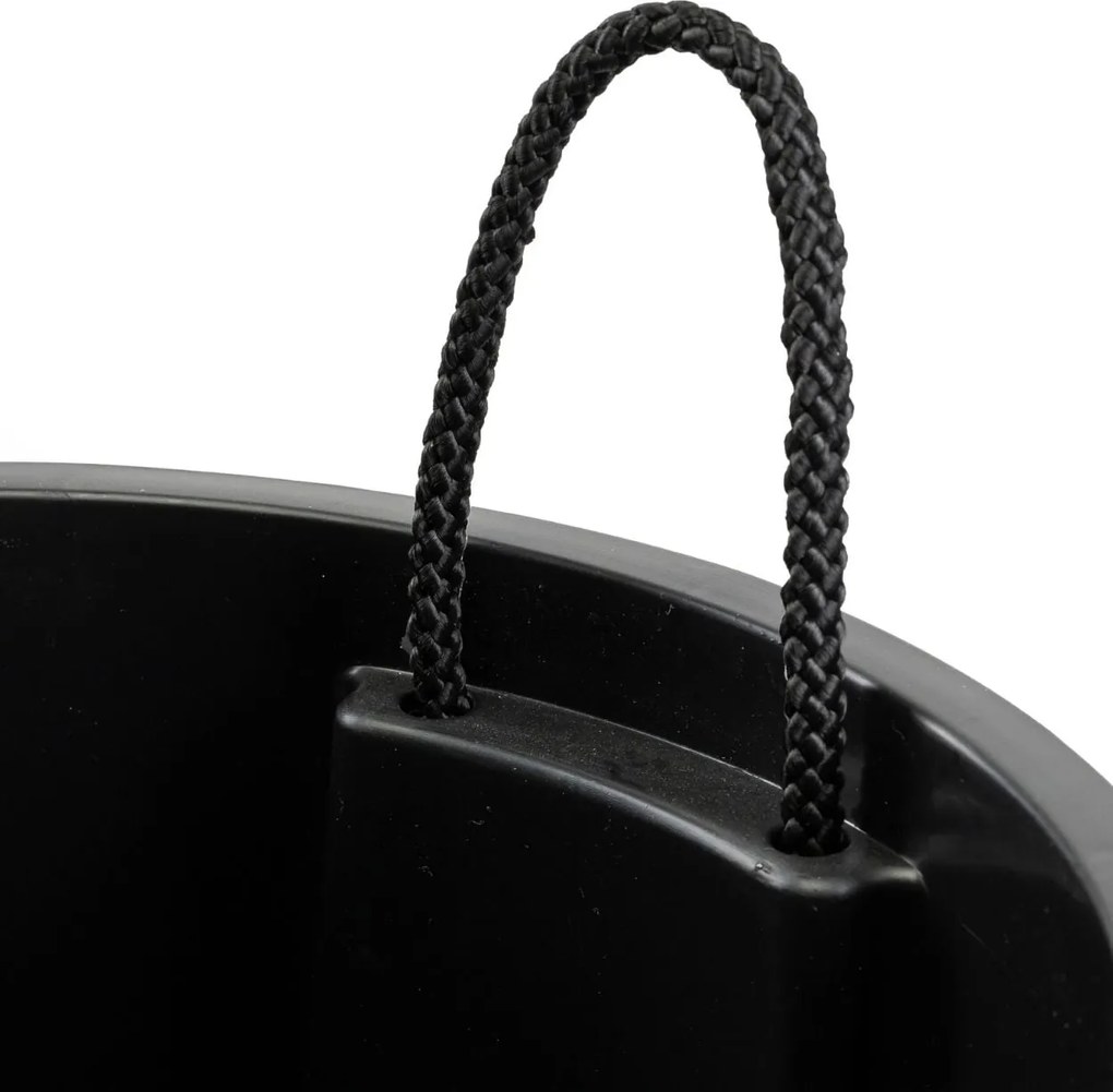 PLASTOVÝ KVETINÁČ URBANIKA ECO 57X29,5 CM ANTRACITOVÁ