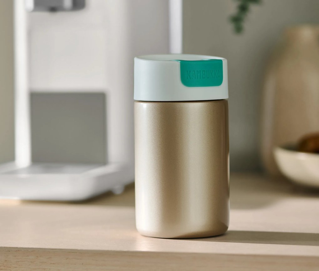 Kambukka cestovný hrnček na kávu To Go, svetlozlatá