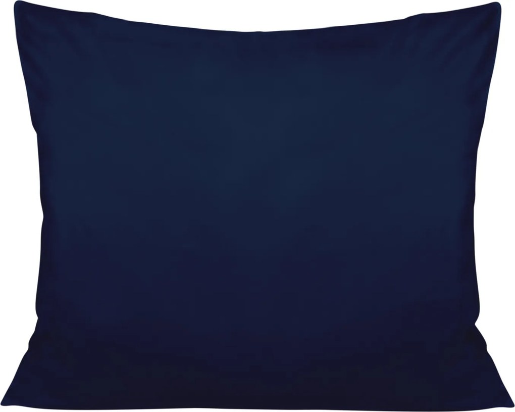 SATÉNOVÁ DEKORAČNÁ OBLIEČKA NA VAKÚŠ SATYNLOVE 40X60 CM TMAVOMODRÁ