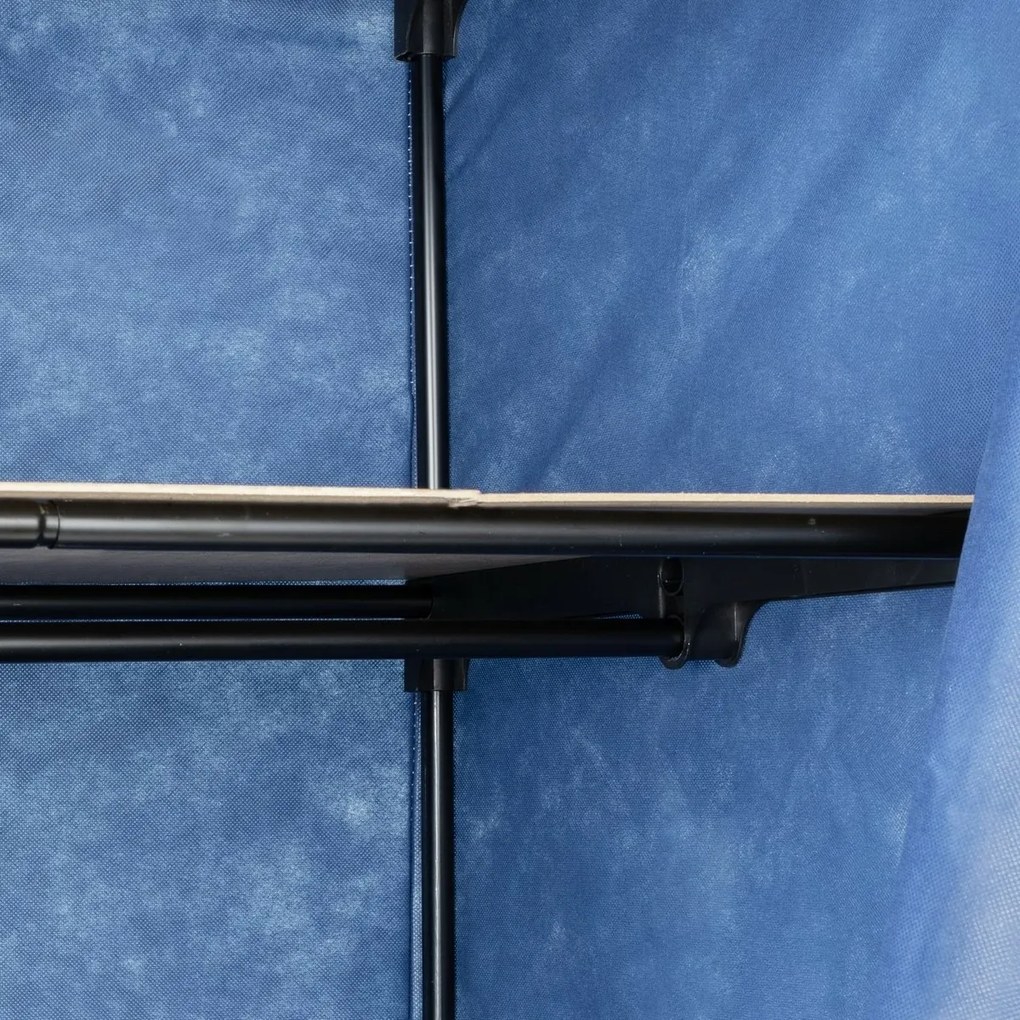 Wenko Skladací šatník z recyklovanej tkaniny spolicou Air, 160 x 50 x 75 cm