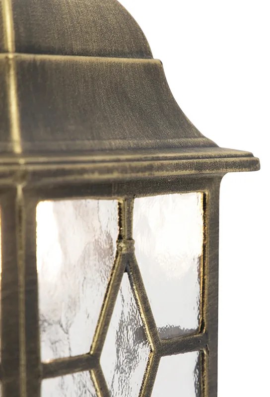 Inteligentná romantická vonkajšia nástenná lampa bronzová vrátane Wifi A60 - London