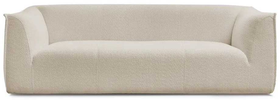 Béžová pohovka z textílie buklé 242 cm Giorgia – Bobochic Paris