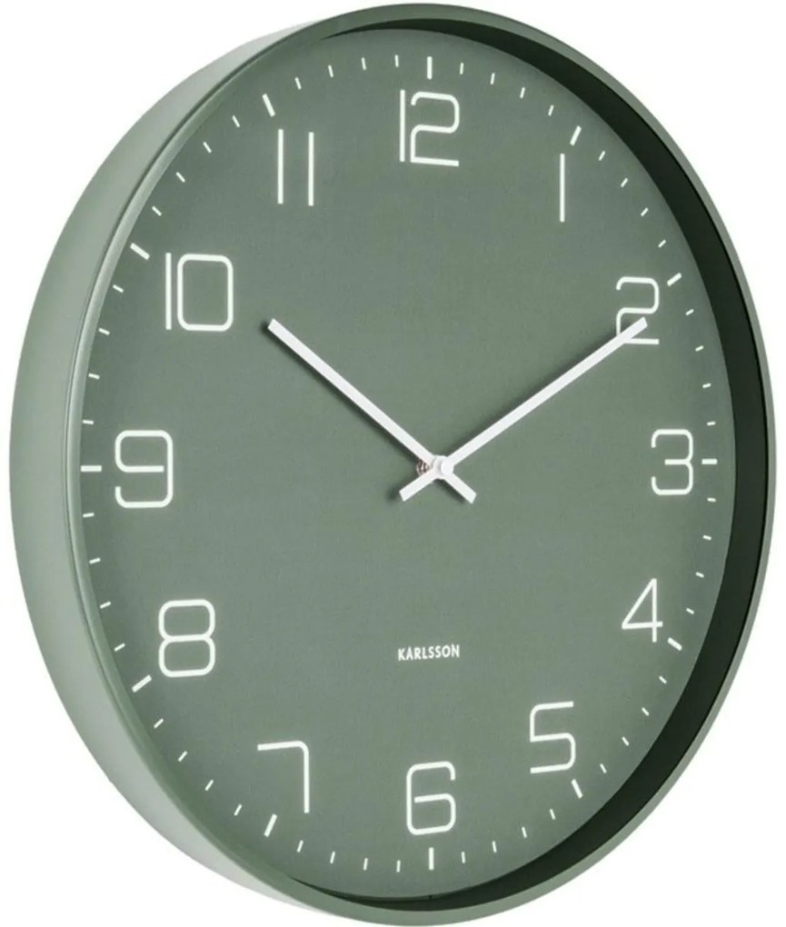 Dizajnové nástenné hodiny Karlsson 5751GR