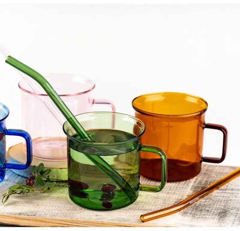 Hrnček Glass 0,35l, zelený