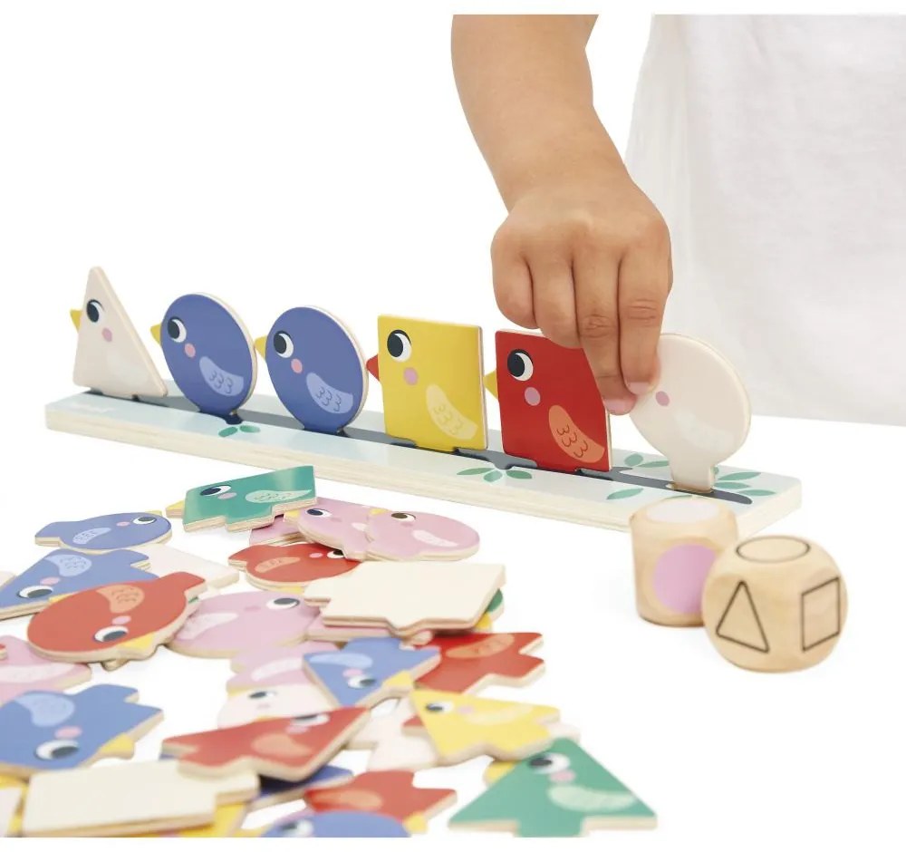 Didaktická triediaca hračka - vtáčiky