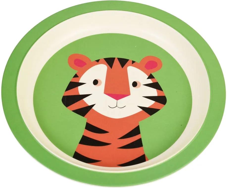 Detský tanier z bambusu Rex London Teddy the Tiger
