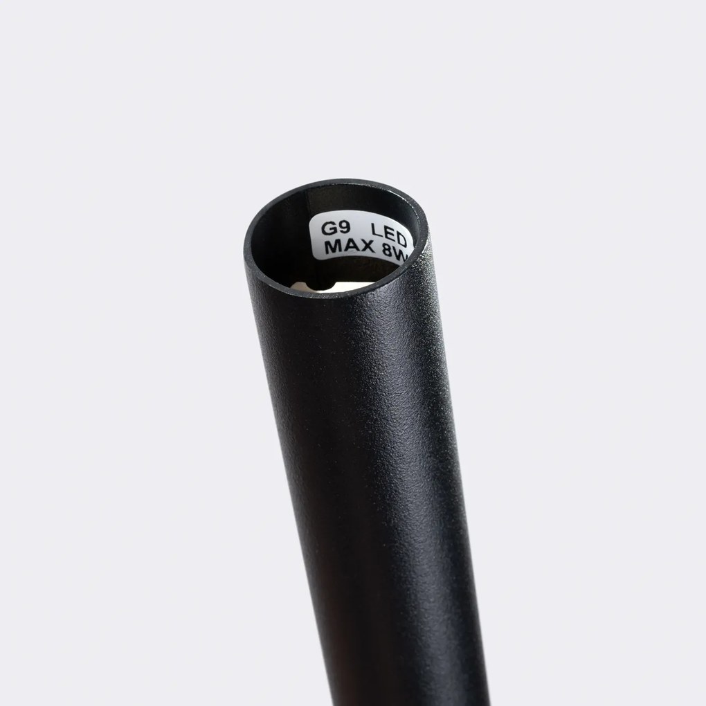 Závesné svietidlo Bliss, 3x čierne kovové tienidlo, o