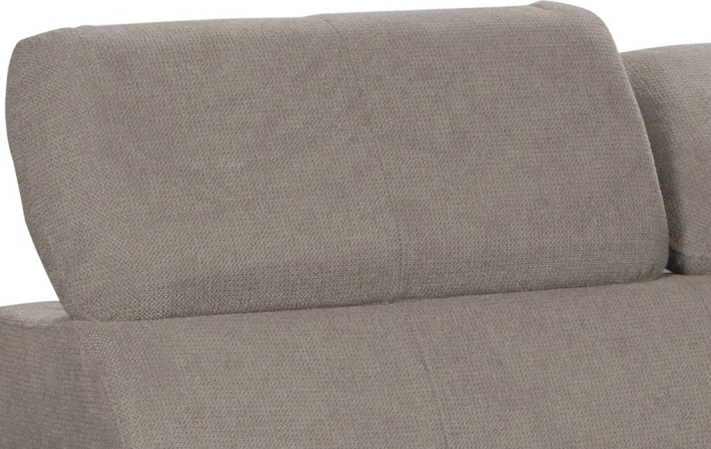 Dvojsedák Gisele, béžová taupe látka