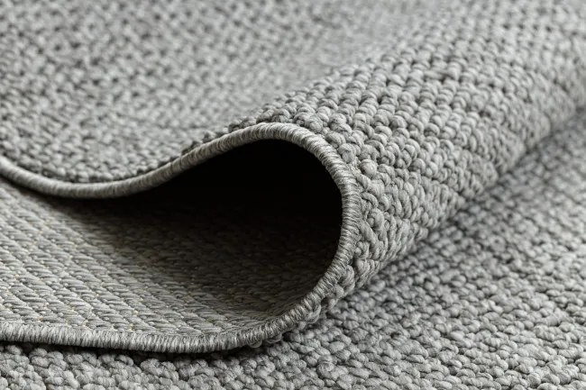 Metrážny koberec CASABLANCA LOOP svetlosivý