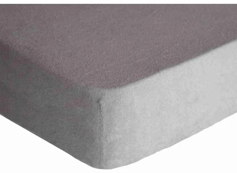 Posteľná plachta Jersey 90x200 cm Farba: 045 - Čierna