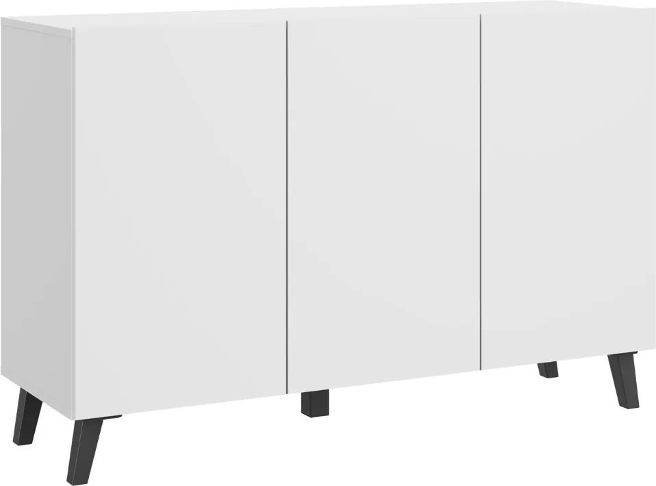 Klasická biela komoda 120 cm na nožičkách Phuket SB120
