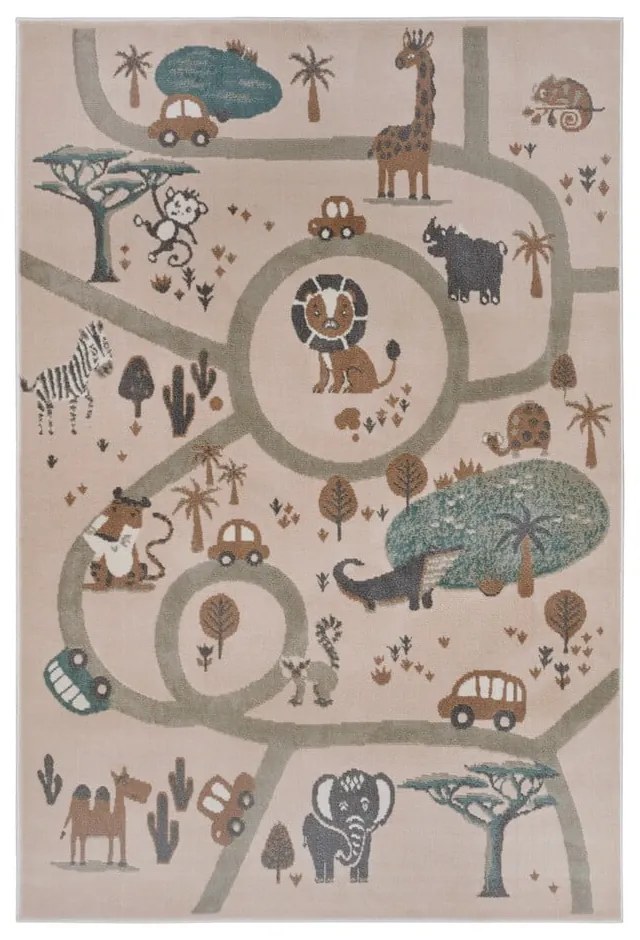 Béžový detský koberec 160x235 cm Animal Park – Hanse Home