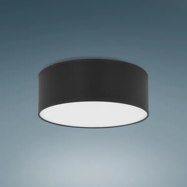 Stropné svietidlo RONDO 4xE27/15W/230V pr. 45 cm čierna