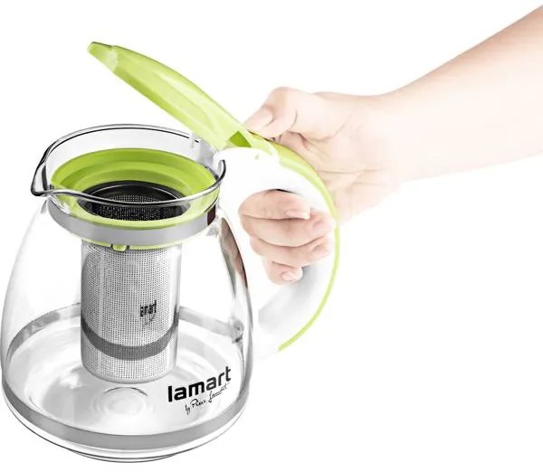 Lamart Čajová kanvica verre 1,5 l Farba: Zelená