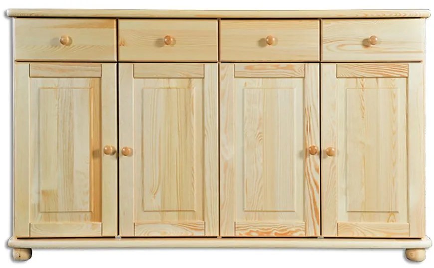 Komoda z Borovice KD165 surová