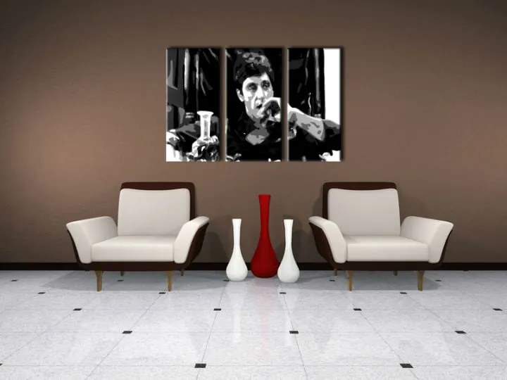 Ručne maľovaný POP Art obraz AL PACINO 120x80 cm