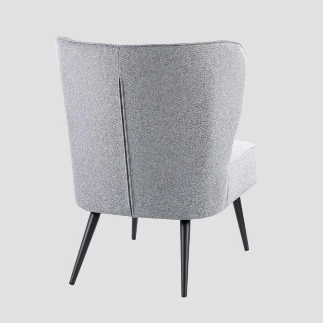 Kreslo ABRAZO sivé 737947