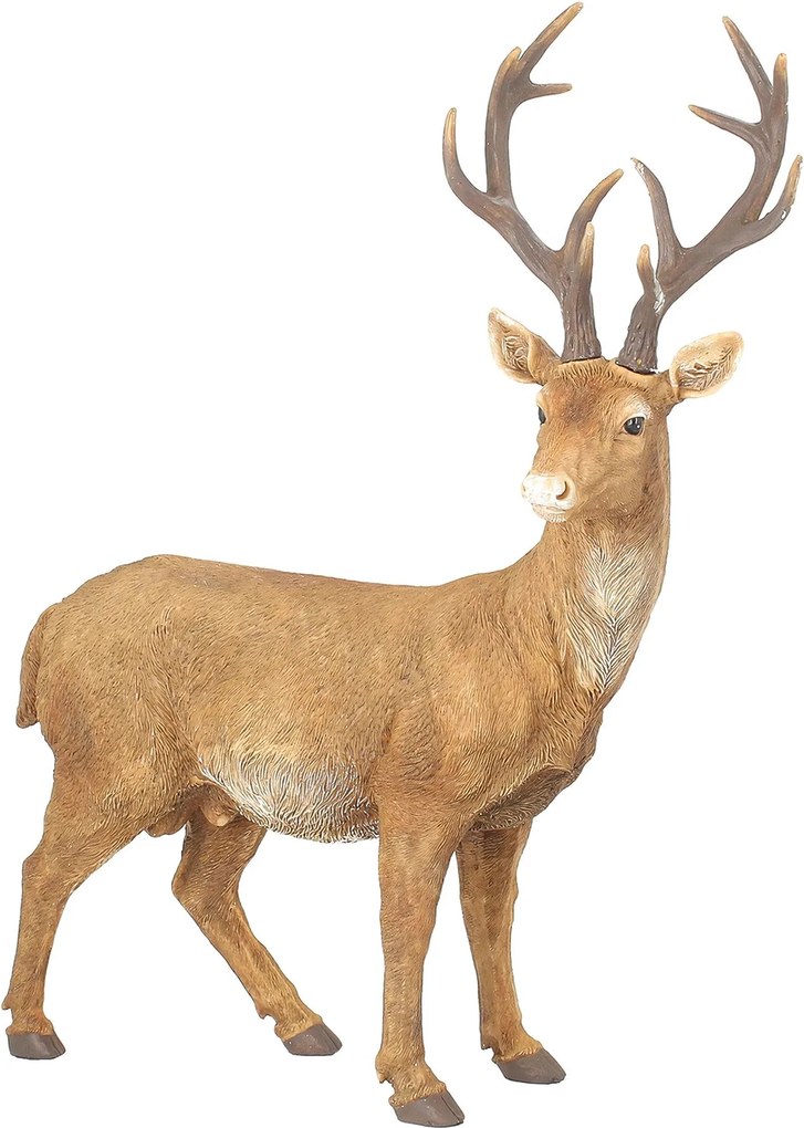 Figúrka Deer 50x20x54 cm brown