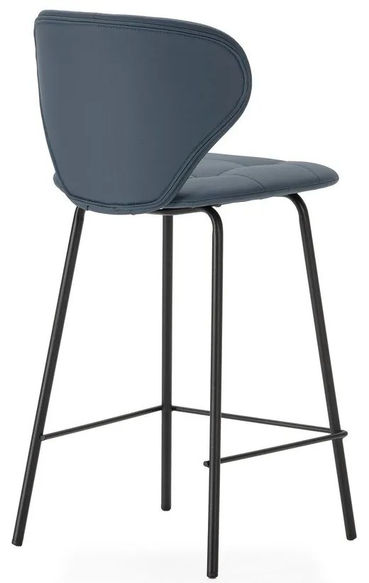 Tmavosivé barové stoličky v súprave 2 ks (výška sedadla 67 cm) Maura – Marckeric