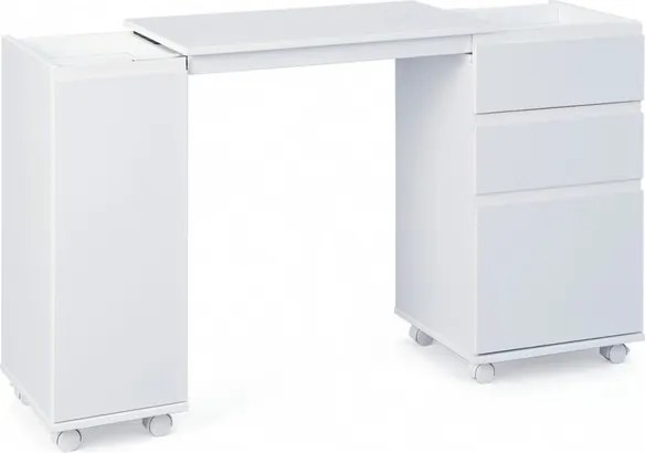 Sconto Výsuvný písací stôl GIOCO biela
