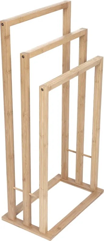 Mexen Bamboo stojaci vešiak na uterák, prírodný bambus - 701342-00