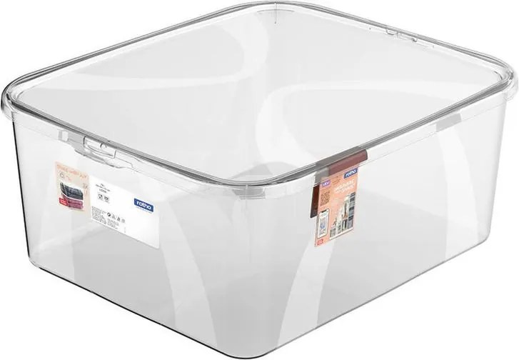 Úložný box s vekom LONA 19 l