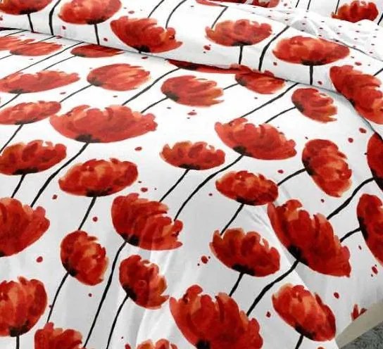 Obliečky Homa AMADA POPPY 7-dielna sada 140x200 cm