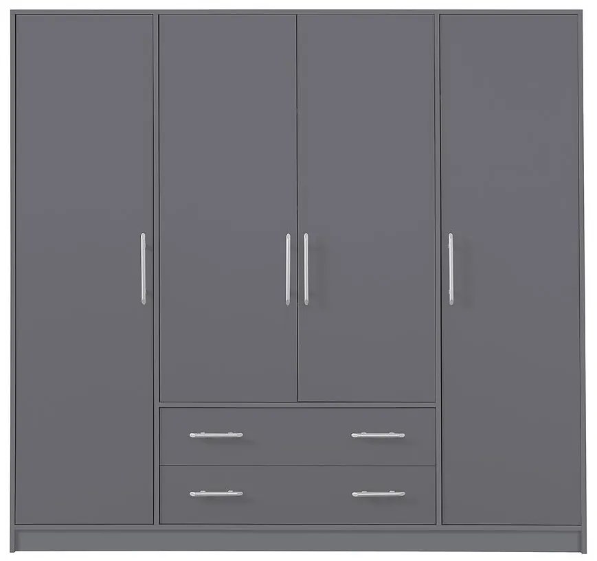 Skriňa Smart Sr1 4D Grafit