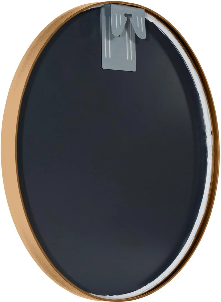 Nástenné zrkadlo Elsie M 323822 - 45x45 cm - Zlatá mat