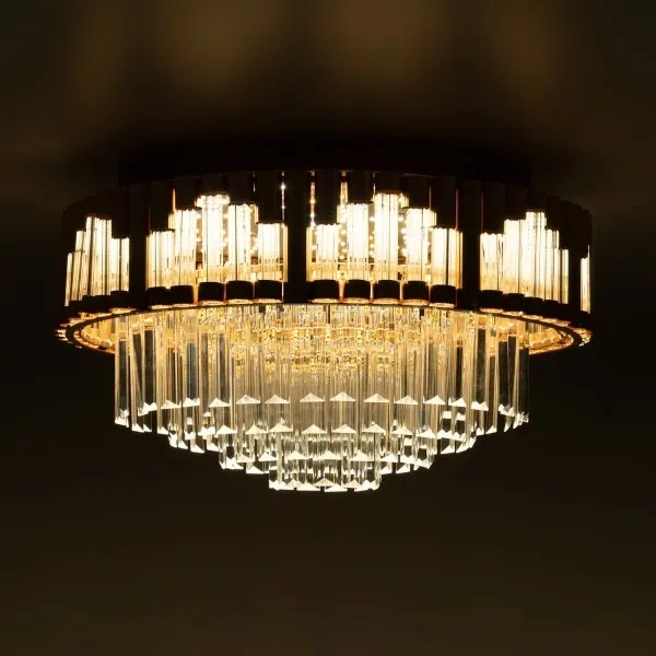 BRILAGI - LED stmievateľné stropné svietidlo CROWN LED/41W/230V pr. 48 cm zlaté + DO