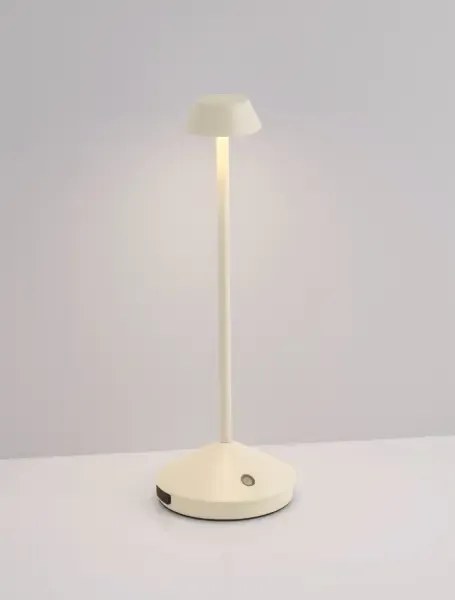 Vonkajšia stolová lampa Lumo biela
