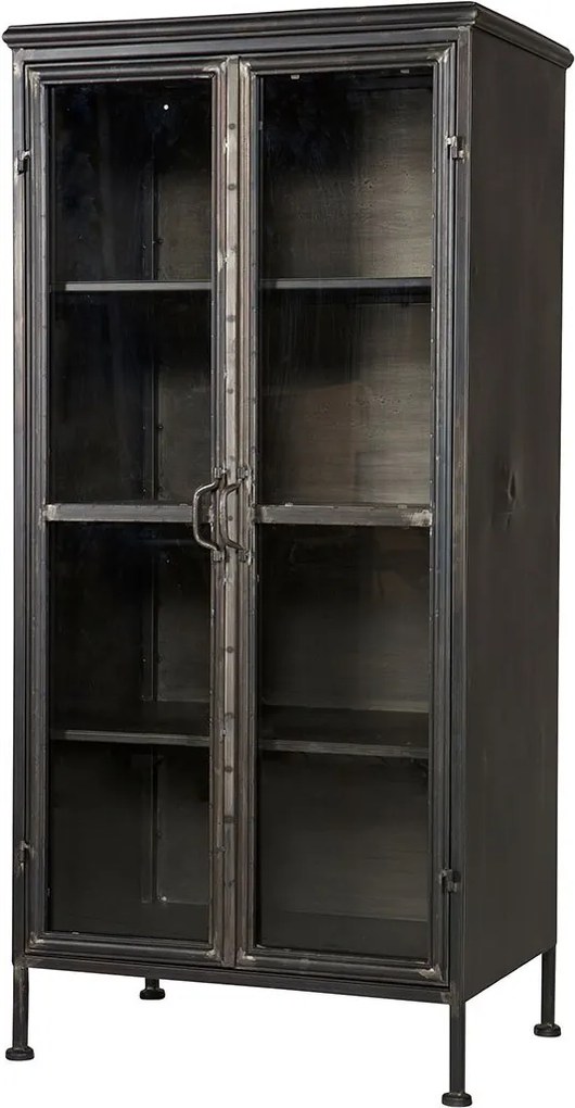 Kovová skrinka Puristic 124 × 59 × 41 cm