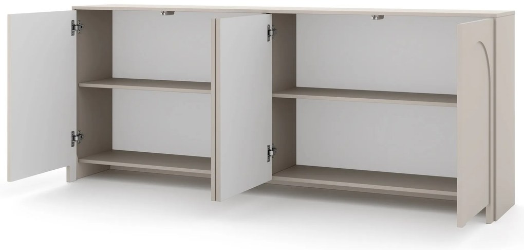 Komoda Arco 204 cm kašmírová