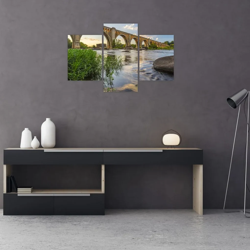 Obraz - Richmondský železničný most (90x60 cm)