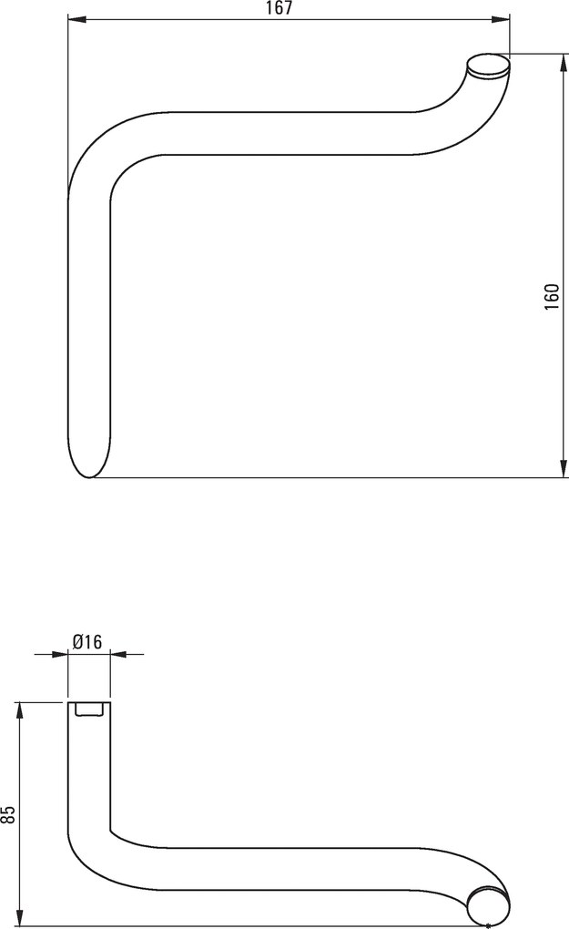 Deante Silia, nástenný držiak na toaletný papier, chrómová, DEA-ADI_0211