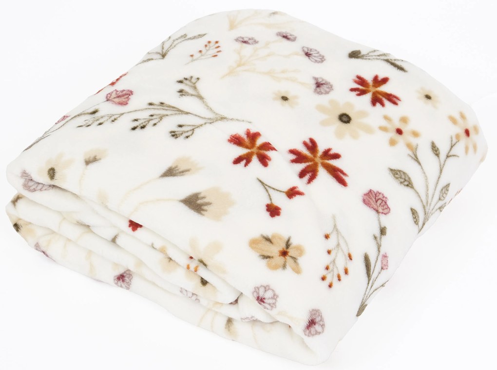 Deka mikroplyš Exclusive 150 × 200 cm – Vanessa béžová