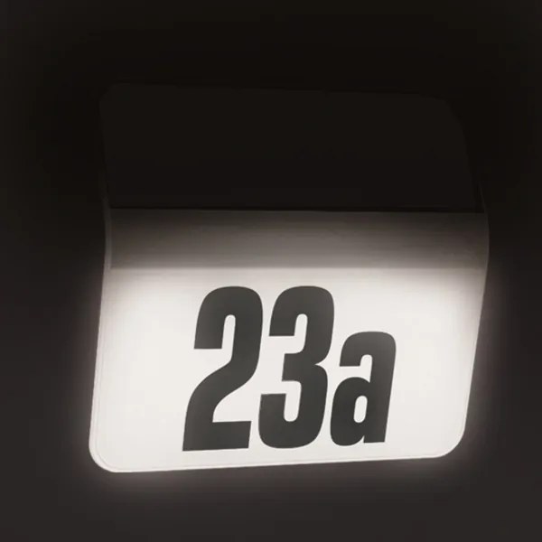 STEINEL 035730 - LED Solárne domové číslo XSolar LH-N LED/0,03W IP44