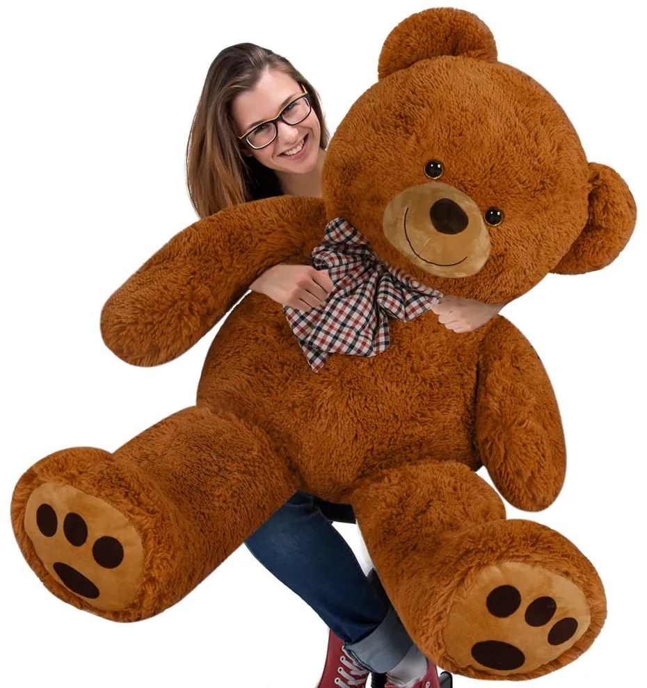 InternetovaZahrada Plyšový medveď XXXL 165 cm - hnedý