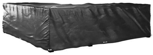 vidaXL Kryty na záhradný nábytok v tvare L 2ks 16 očiek 285x285x70 cm-