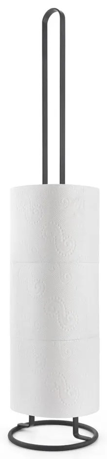 Čierny stojan na toaletný papier Metaltex Origin