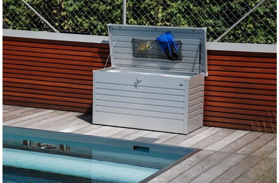 Úložný box Biohort FreizeitBox 130, sivý kremeň metalíza BH68040