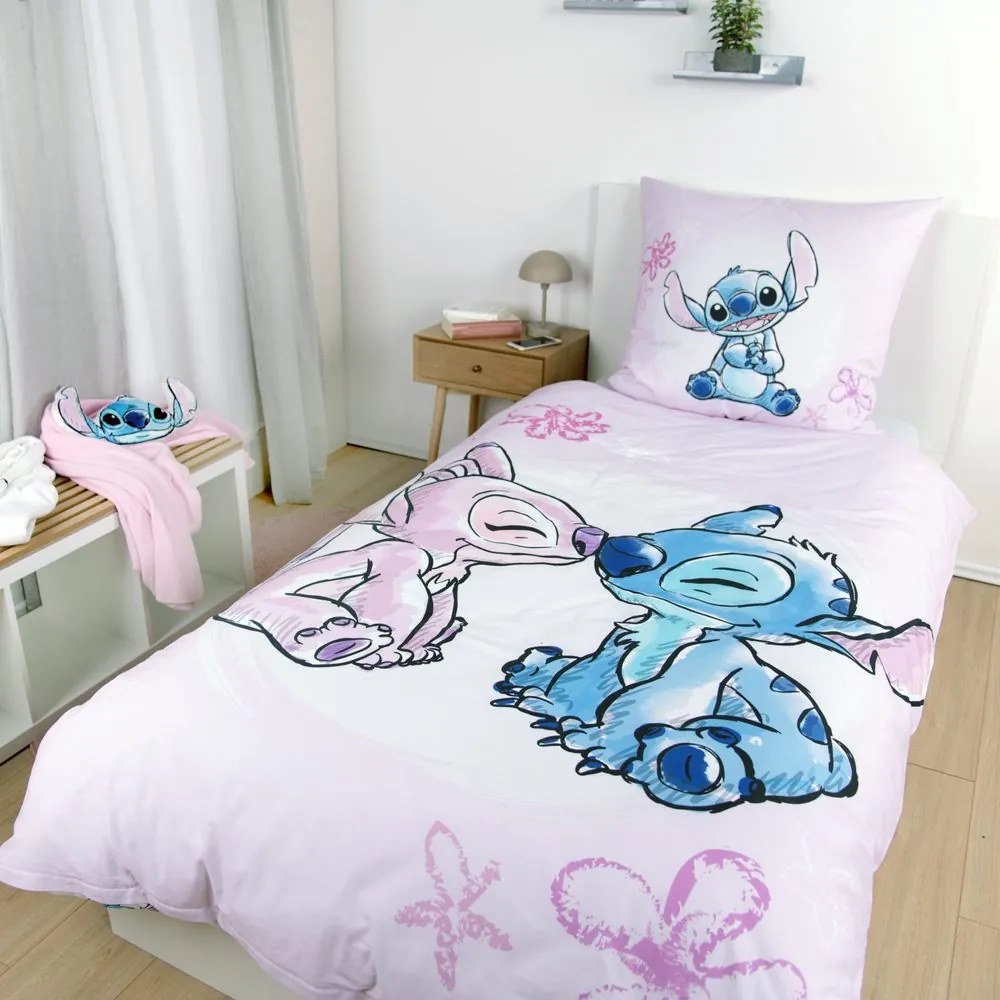 Herding povlečení Stitch 140x200/70x90 cm