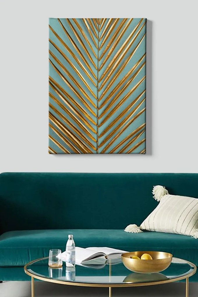 Obraz ZLATÉ LÍNIE 70 x 100 cm